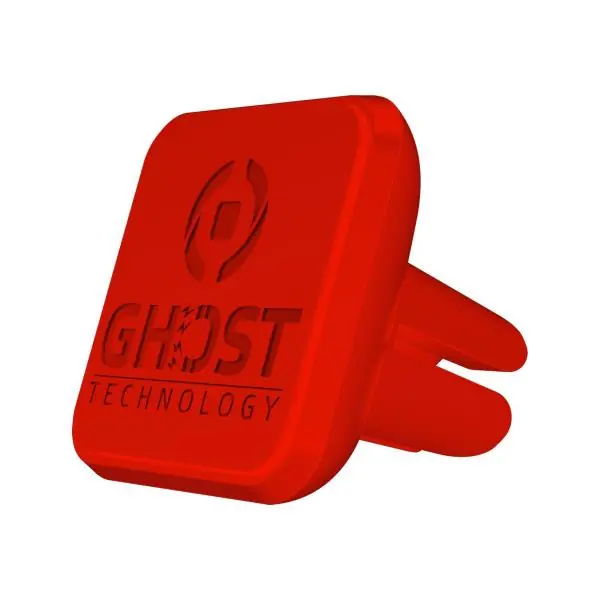 [GHOSTVENTRD] MAGNETIC AIRVENT CAR HOLDER RED