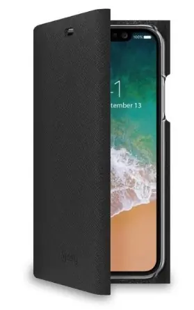 [SHELL900BK] SHELL CASE IPHONE XS/X BLACK