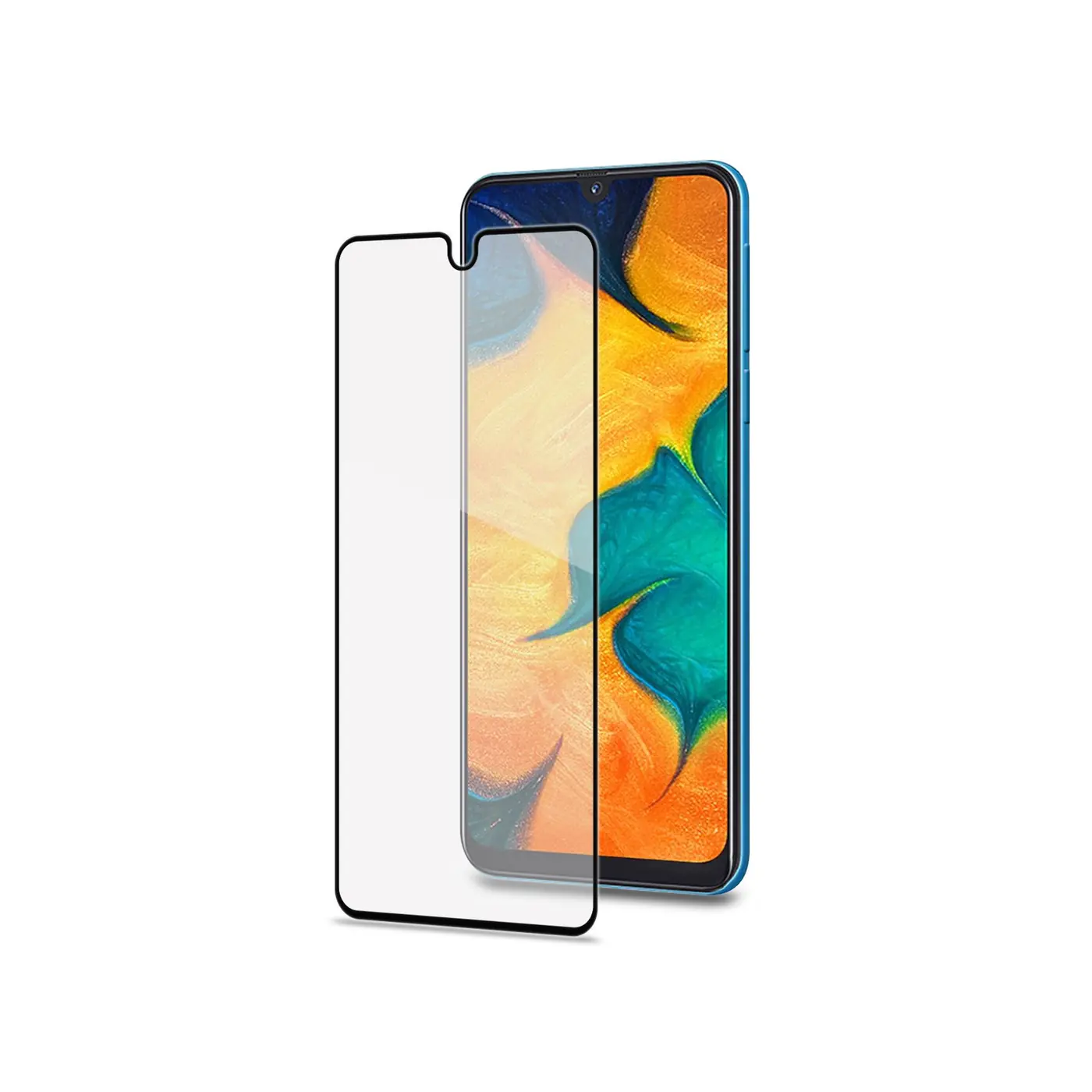 [FULLGLASS833BK] FULL GLASS GALAXY A40/A40 EE BLACK