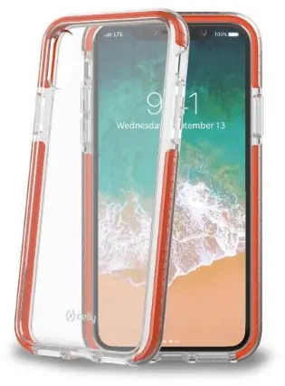 [HEXAGON900OR] HEXAGON COVER IPHONE XS/X ORANGE