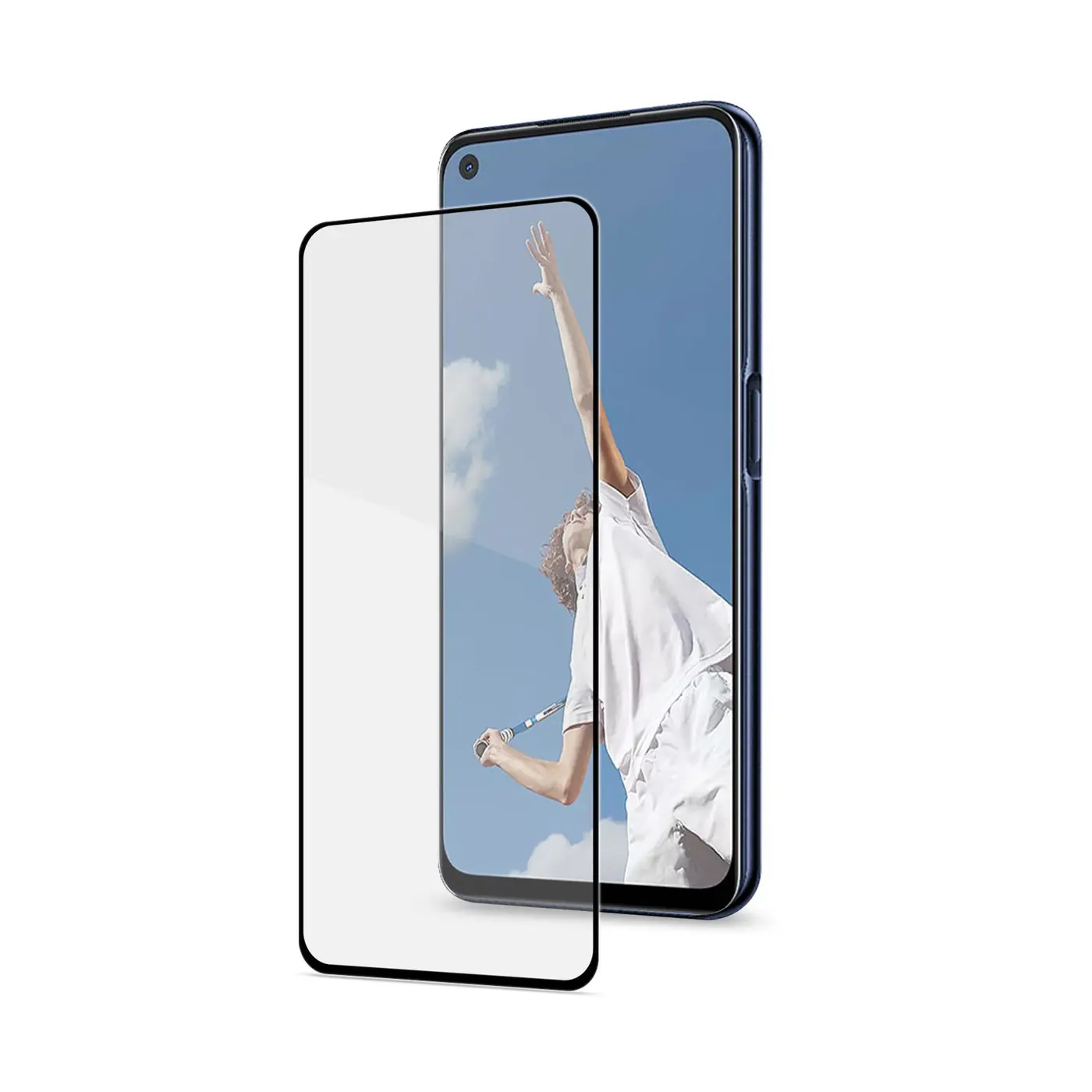 [FULLGLASS929BK] FULL GLASS OPPO A72/A52/A92 BLACK