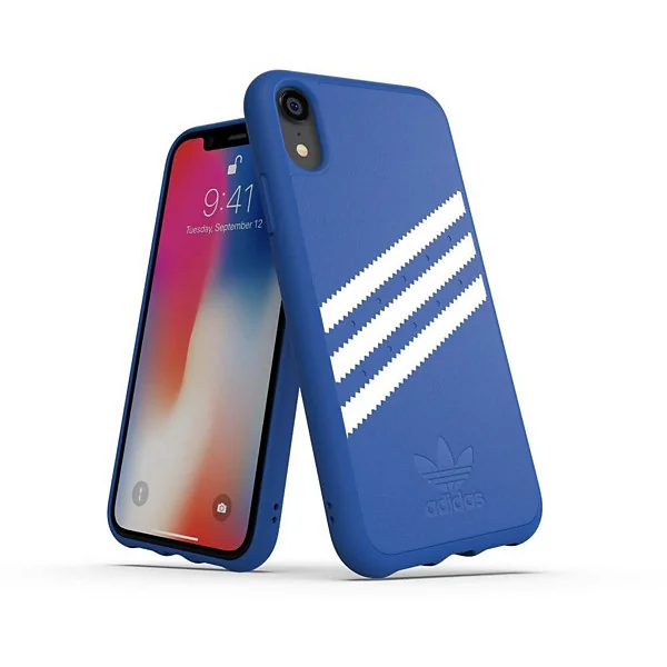 [CL4247] ADIDAS COVER IPHONE XS MAX BL/WHT
