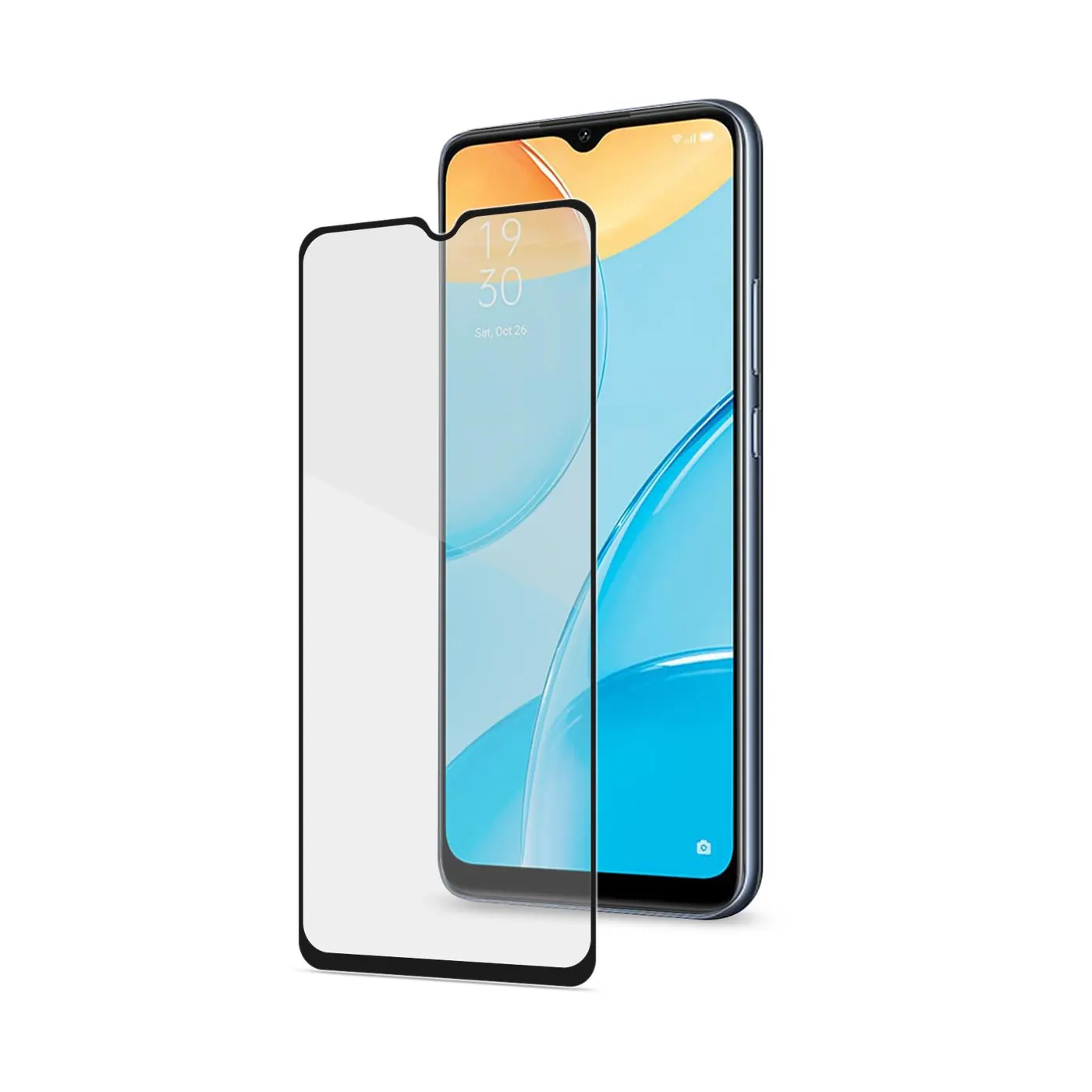 [FULLGLASS951BK] FULL GLASS OPPO A15/A15S/A54S BLACK