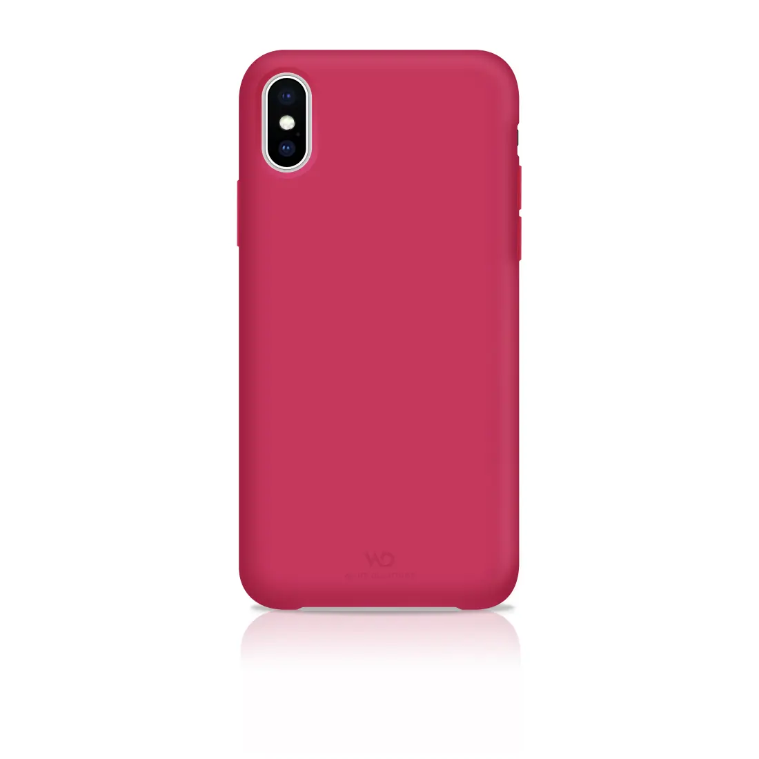 [1375CLR41] SILICONE COVER IPHONE X/XS PINK