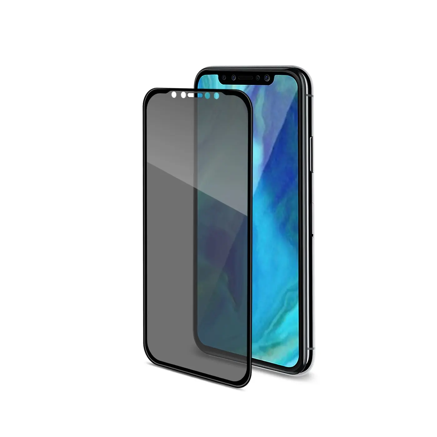 [PRIVACY3D999BK] PRIVACY 3D GLASS IPHONE XS MAX BLK