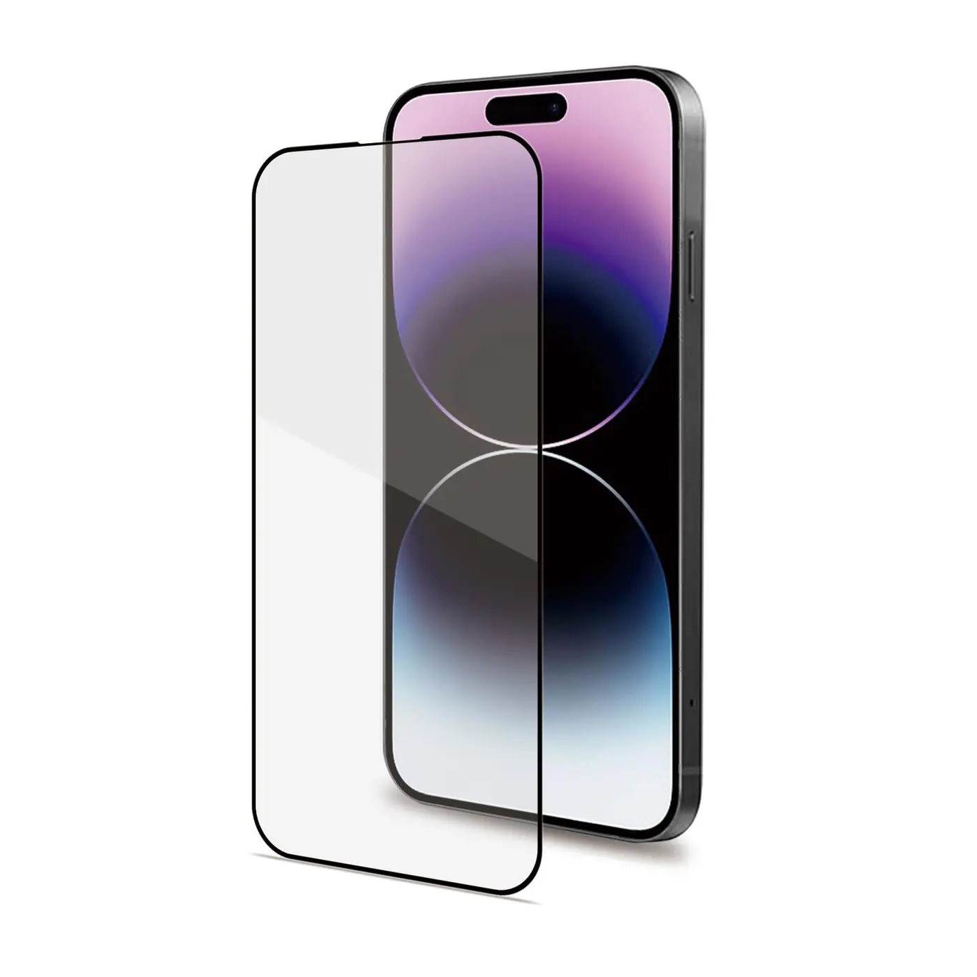 [FULLGLASS1056BK] FULL GLASS IPHONE 15 PRO MAX BLACK