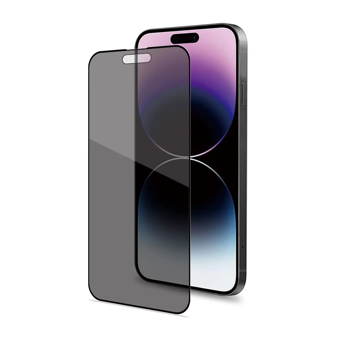 [PRIVACYF1056BK] PRIVACY GLASS IPHONE 15 PRO MAX BK