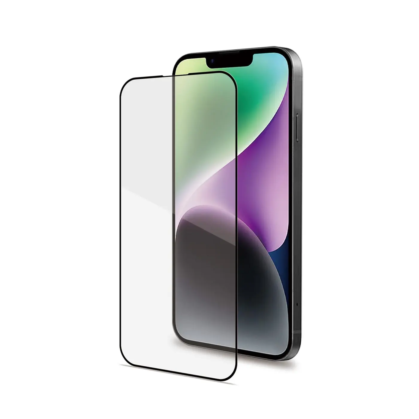 [FULLGLASS1053BK] FULL GLASS IPHONE 15 BLACK