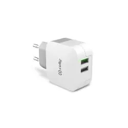 [TC2USBTURBO] 2USB-A WALL CHARGER 17W WHITE