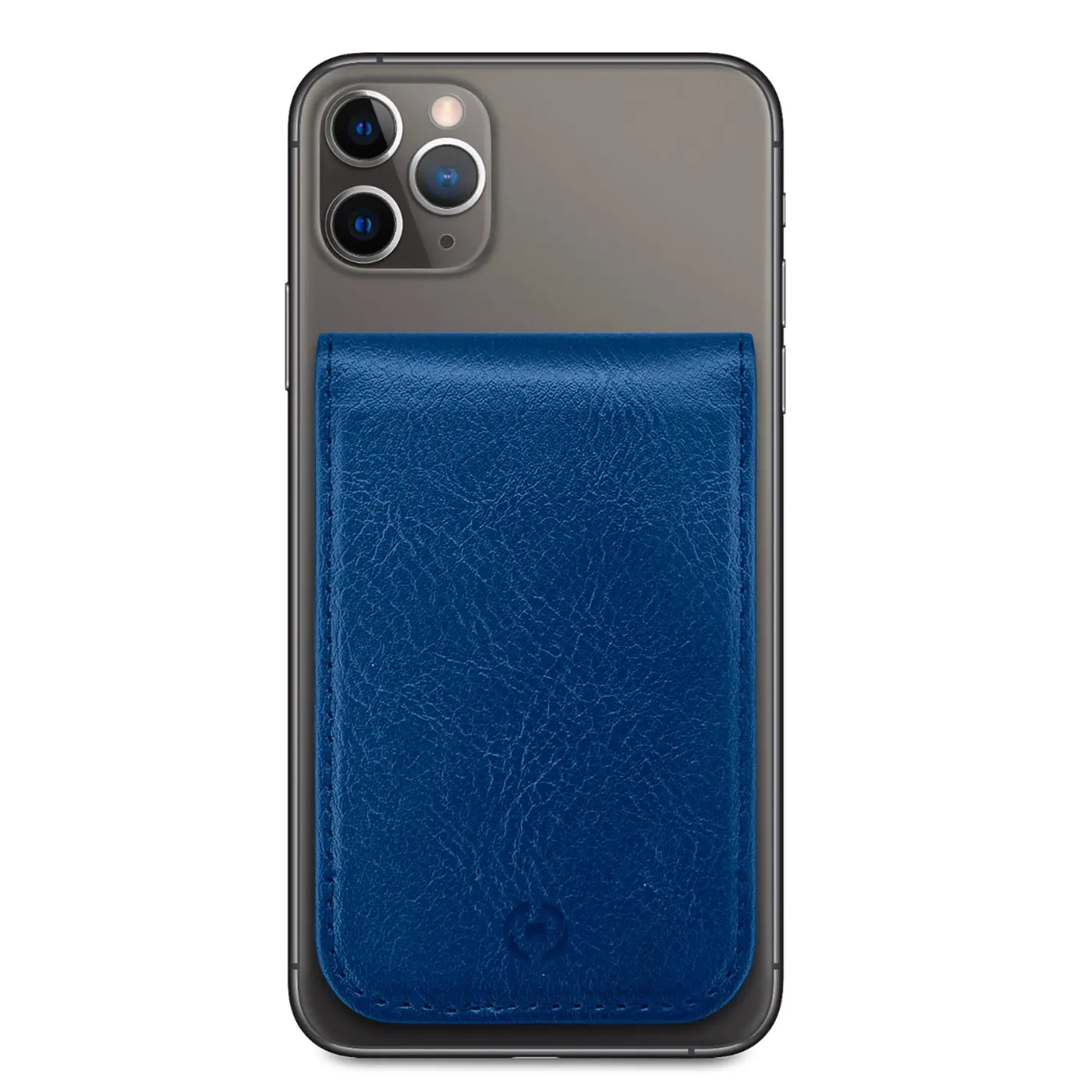 [CARDDBL] DUOMO MAGNETIC CARD HOLDER BLUE