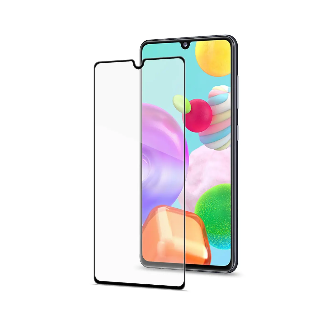 [FULLGLASS906BK] FULL GLASS GALAXY A41 BLACK
