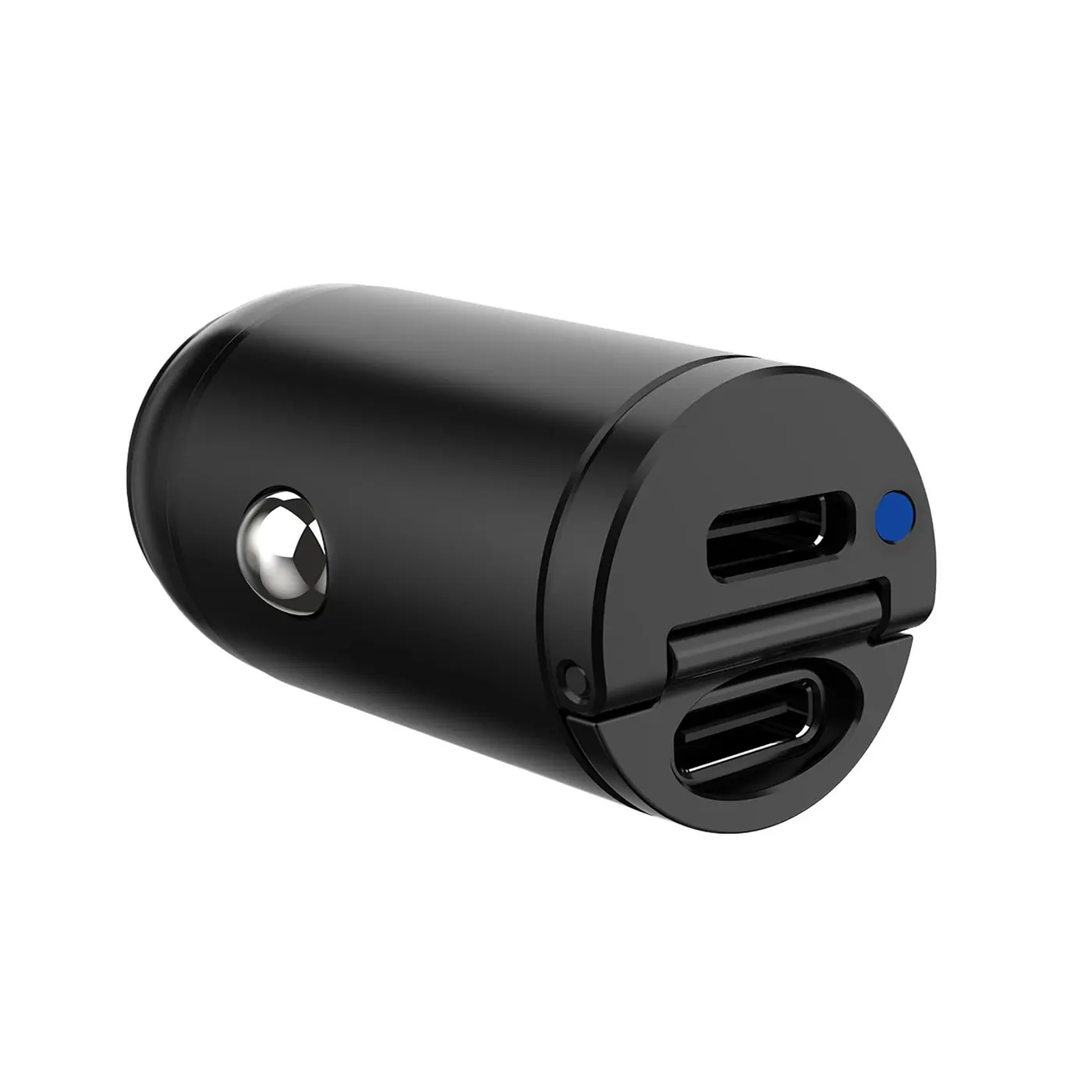 [CCMINI2USBCBK] 2USB-C CAR CHARGER 30W BLACK