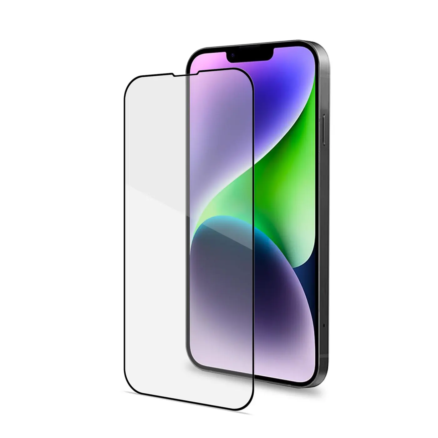 [FULLGLASS1026BK] FULL GLASS IPHONE 14 PLUS/13 PROMAX
