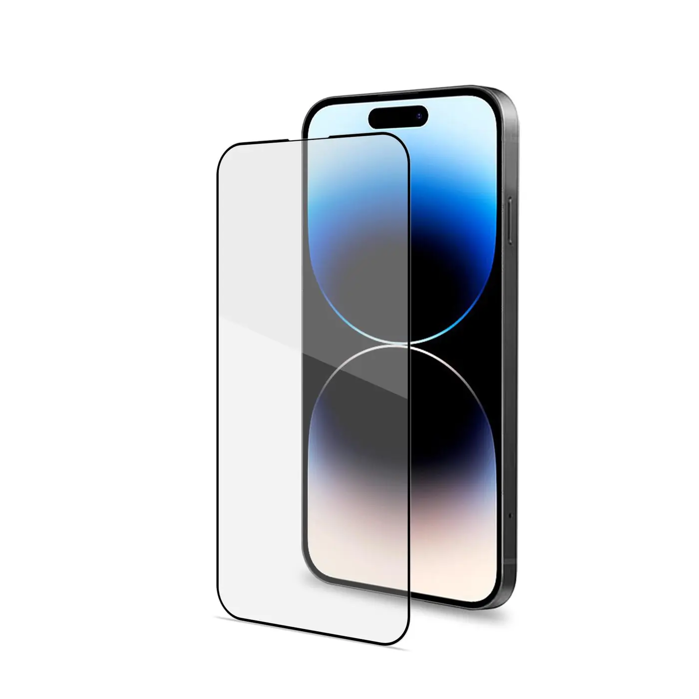 [FULLGLASS1025BK] FULL GLASS IPHONE 14 PRO BLACK
