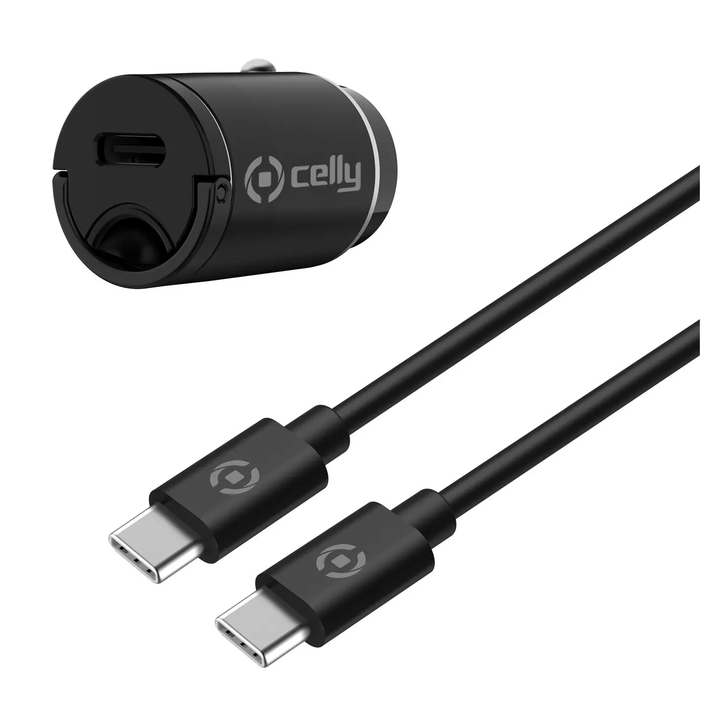 [CCMINITYPEC] USB-C CAR CHARGER 20W+USBCUSBC CABL