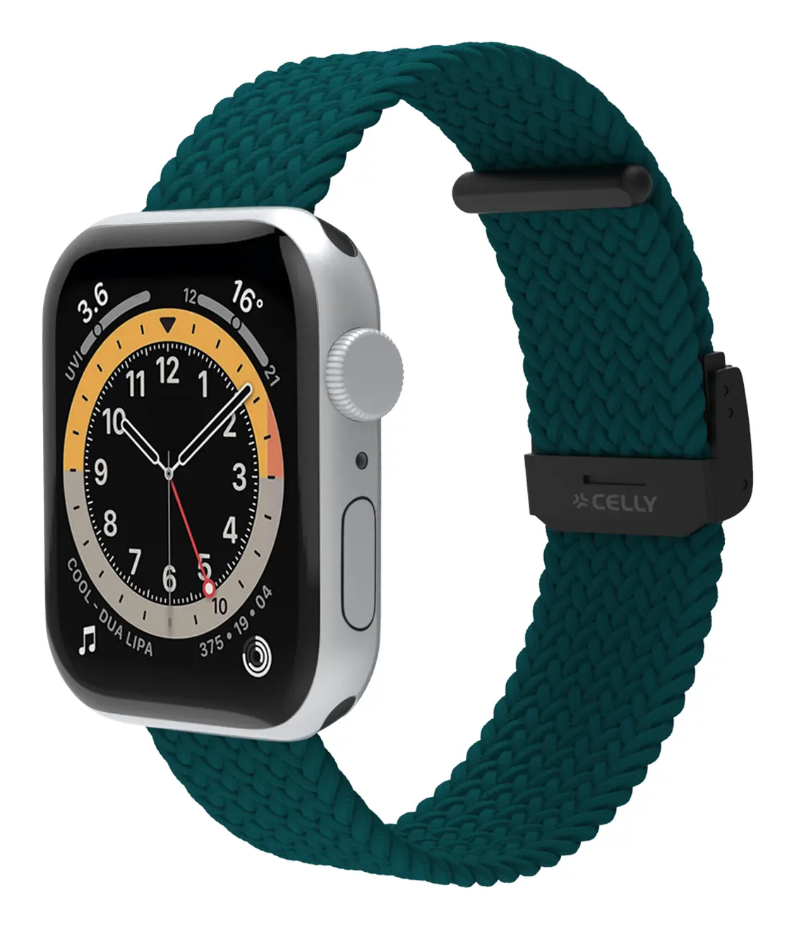 [WBANDBRAIDEDGN] APPLE WATCH BAND 42/44/45MM GREEN