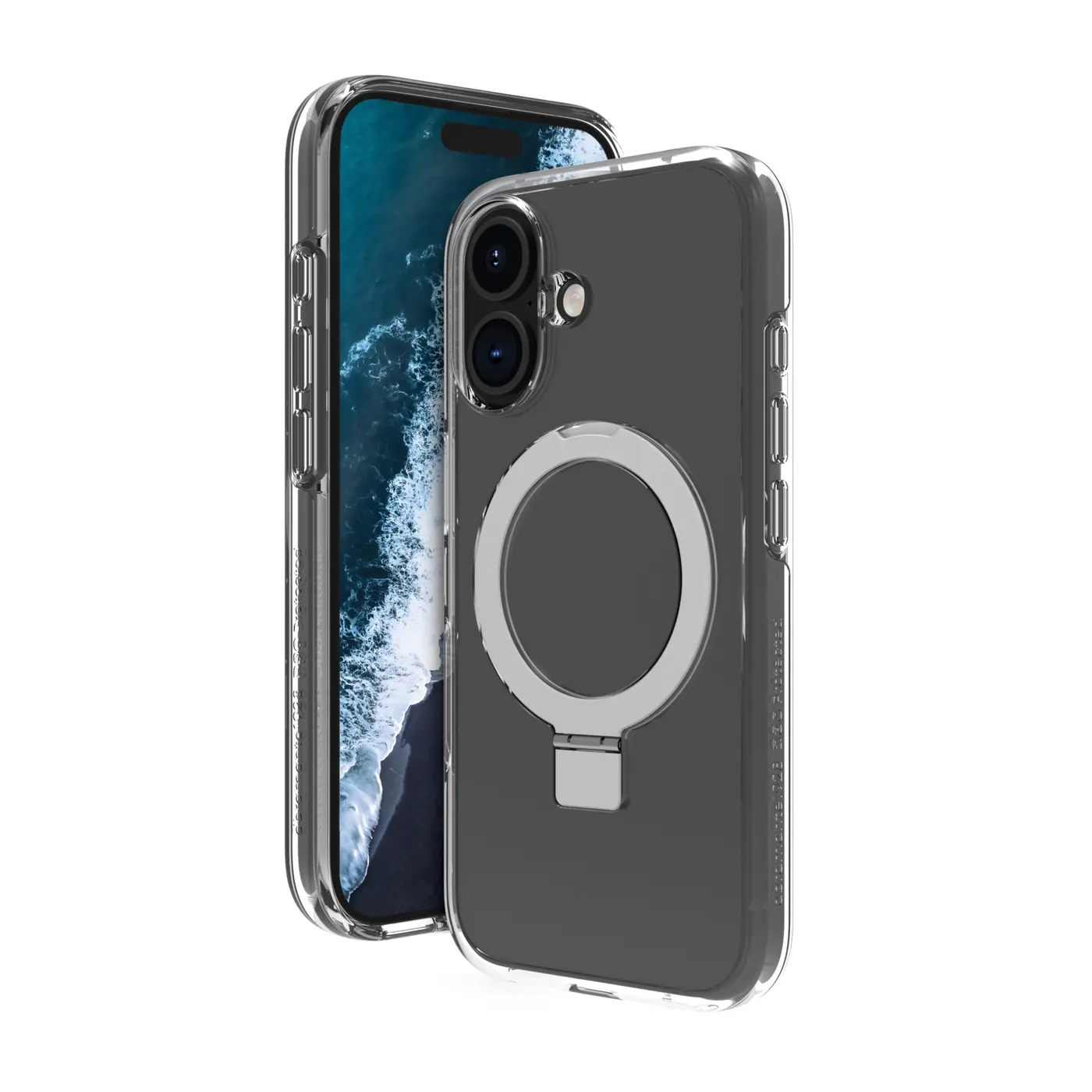 [IUK1CL006292] ICELAND ULTRA D3O IPHONE 16 CLEAR