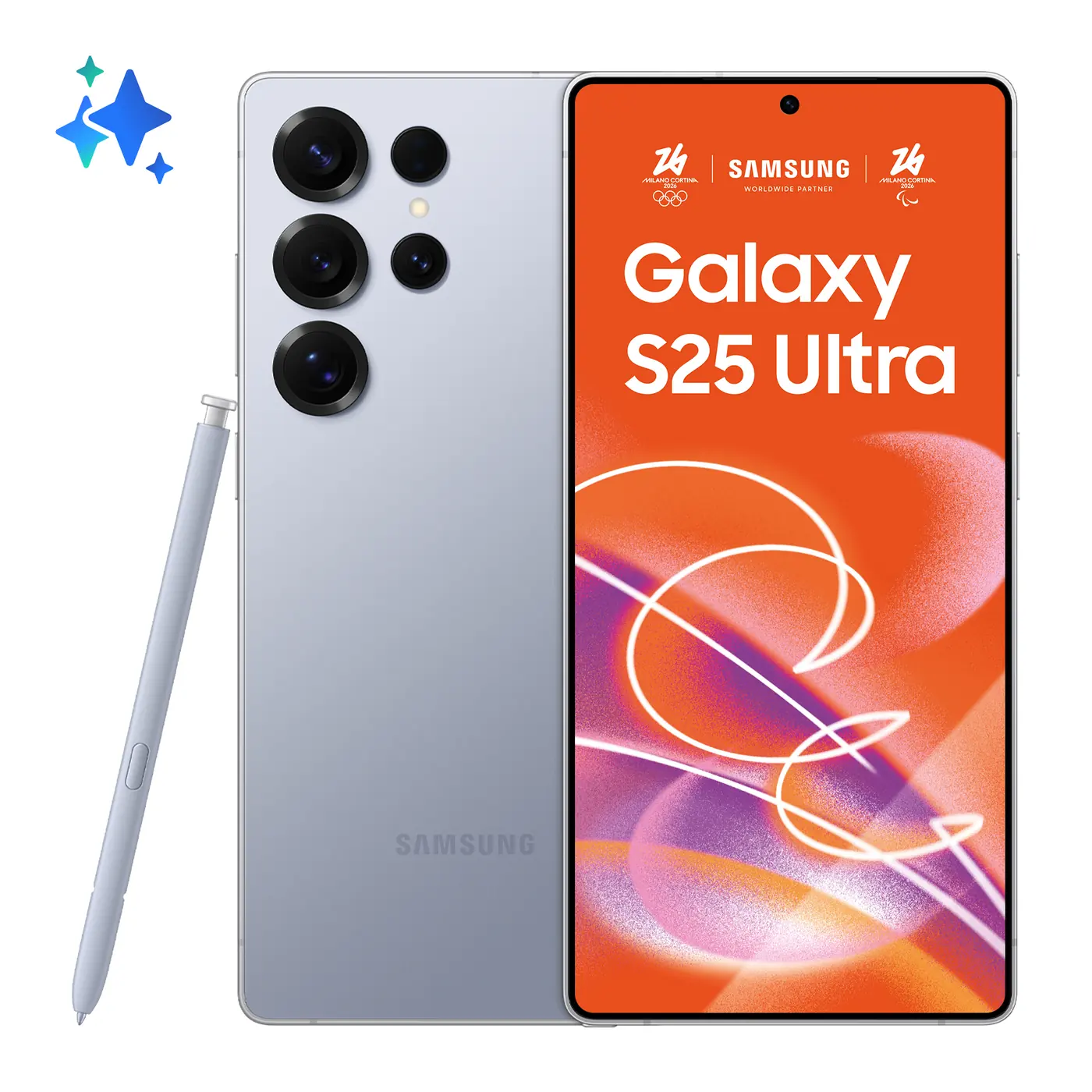 [SM-S938BZBDEUE] GALAXY S25 ULT 12+256GB SILVBL