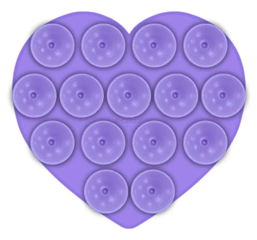 [FIXHEARTVL] SUCTION CUP HEART SHAPE VL