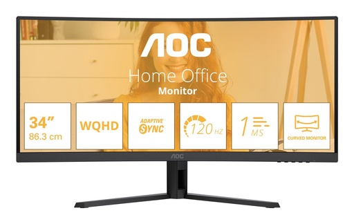 [CU34B3E] 34 MONITOR VA 3440X1440