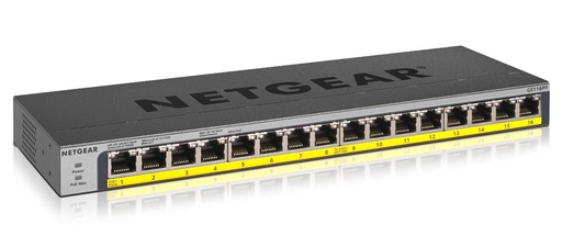 [GS116PP-100EUS] 16PT POE/POE+GIGABIT UNMANAGED SWCH