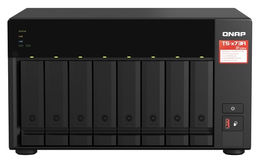 [TS-873A-8G] 8-BAY NAS  AMD RYZEN V1000