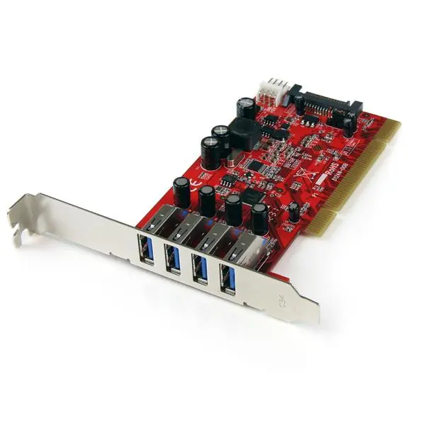 [PCIUSB3S4] SCHEDA PCI A  4 PORTE USB 3.0