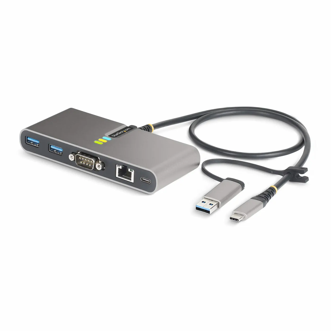 [5G2A1SGBBUSBHUB] HUB USB-C/USB-A - GBE - RS232