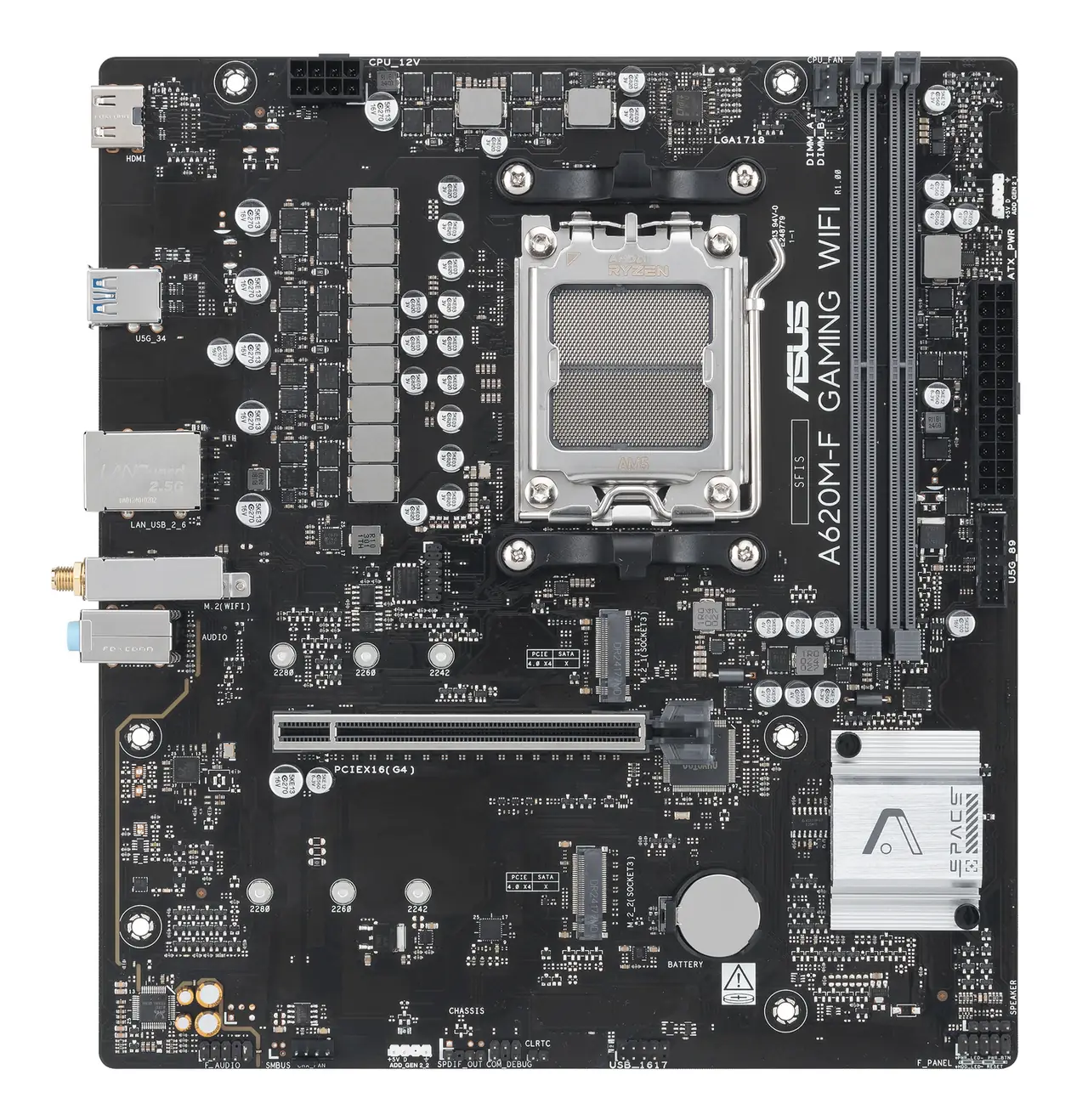 [90MB1KT0-M0EAY0] A620M-F GAMING WIFI