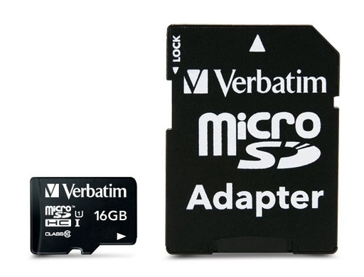 [44082] MICRO SDHC -16GB- CLASS 10+ ADATTAT