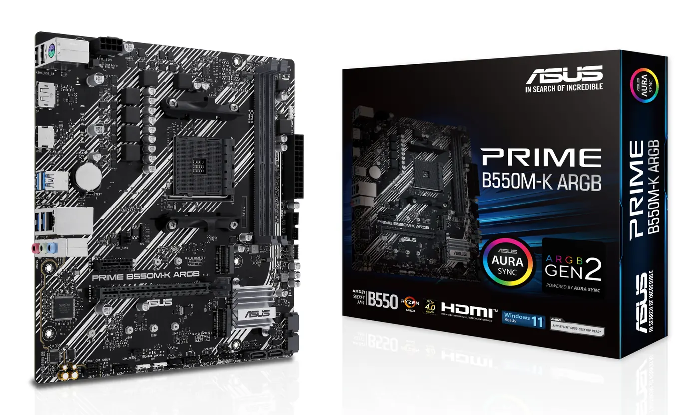 [90MB1GC0-M0EAY0] PRIME B550M-K ARGB