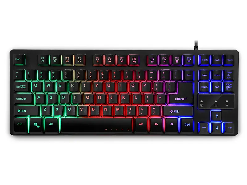 [GP.KBD11.01Y] TASTIERA GAMING NITRO