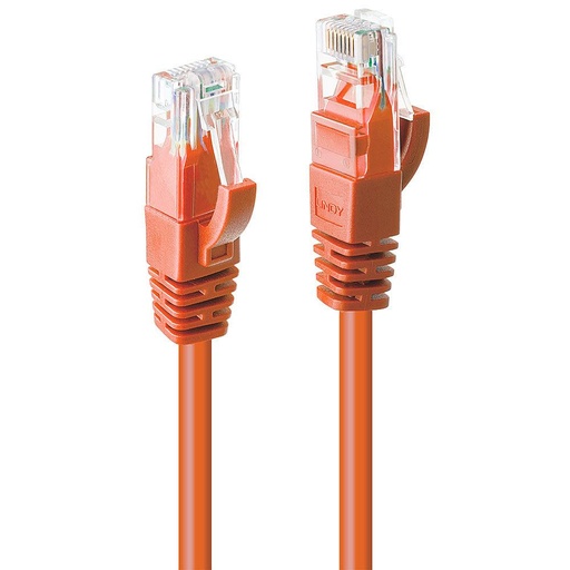[48106] CAVO CAT. 6 U/UTP ARANCIONE 0 5M