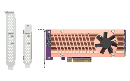 [QM2-2P-384A] DUAL M.2 PCIE SSD EXPANSION CARD