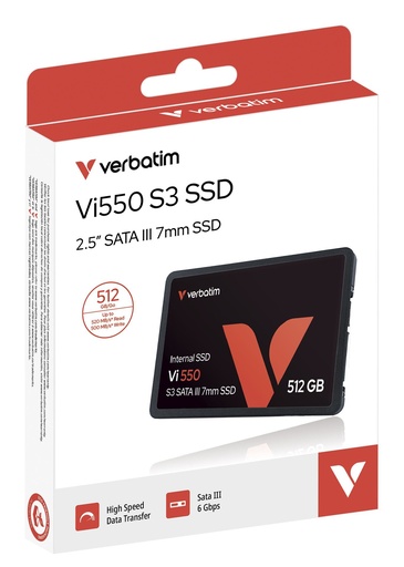 [49352] 512GB SATA3 2.5 SSD 7MM  VI550