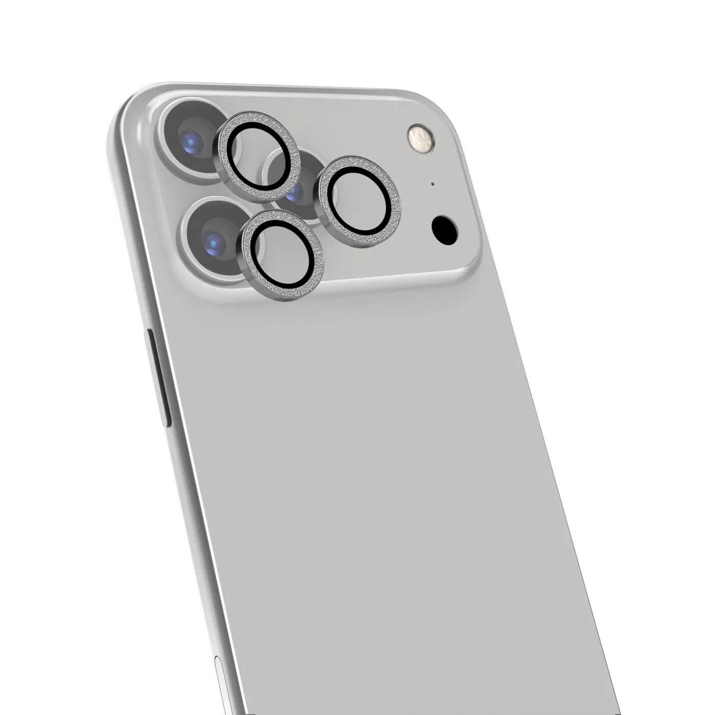 [COLGLICAM1152WH] CAMERALENS GLITTER IPHONE 17 PROMAX