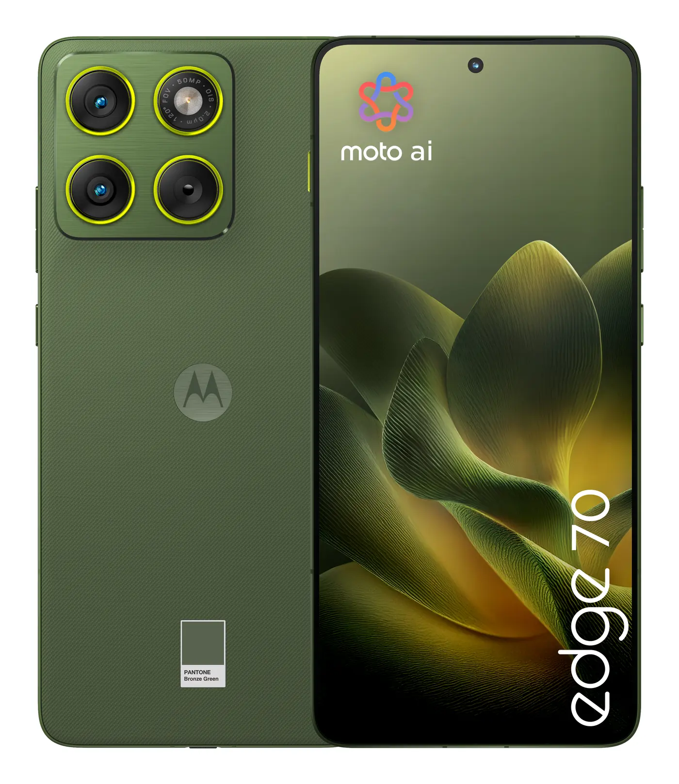 [PBA50063IT] MOTO EDGE 70 8/256 BRONZE GREEN
