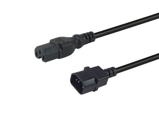 [112170] HIGH QUALITY POWER CORD C14 TO C15