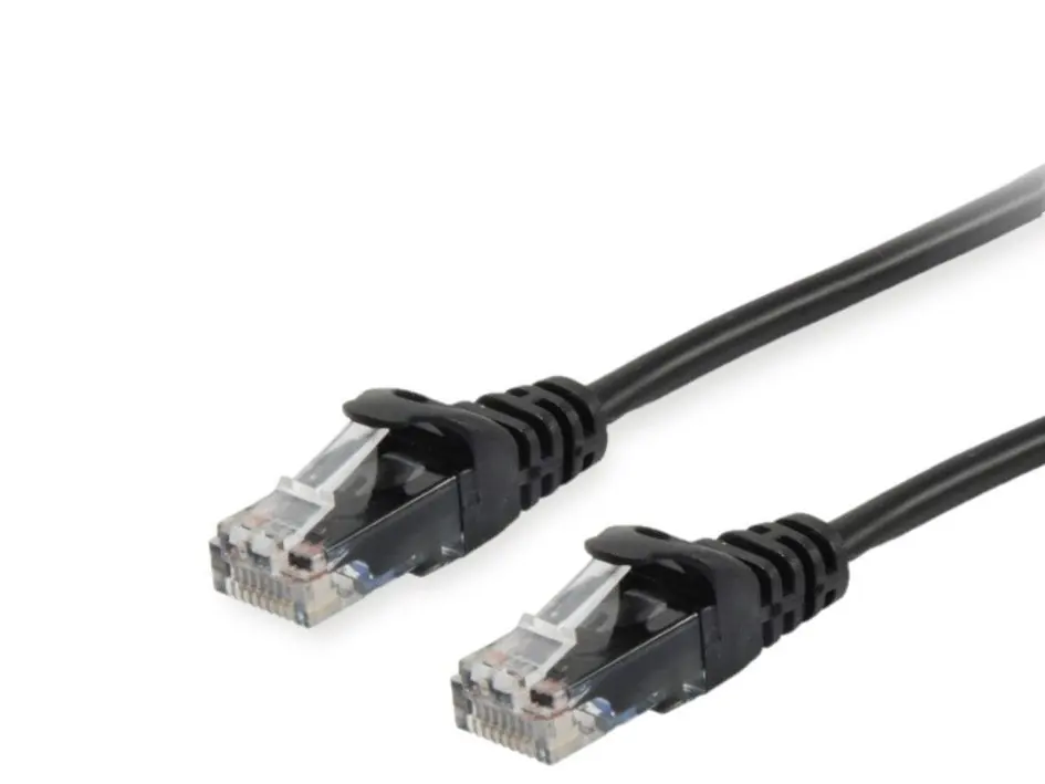 [625494] U/UTP C6 PATCH CABLE  1.5M BLACK