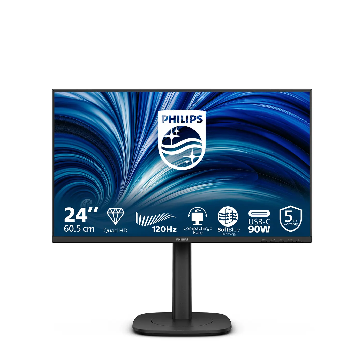 [24B2U3601] MONITOR 23,8 IPS REG ALT USB-C