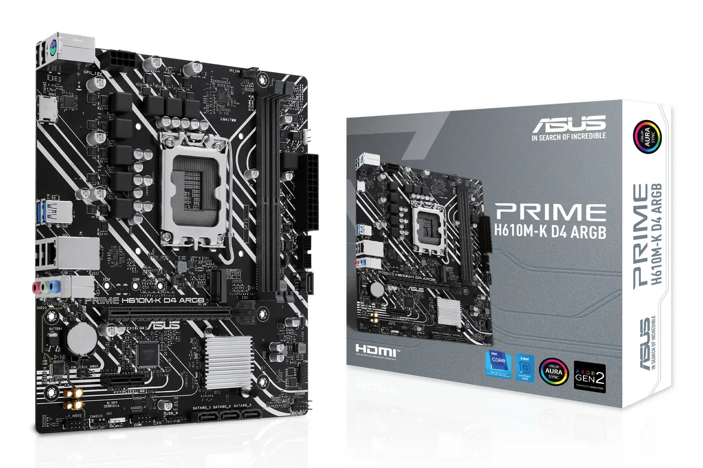 [90MB1HN0-M0EAY0] PRIME H610M-K D4 ARGB
