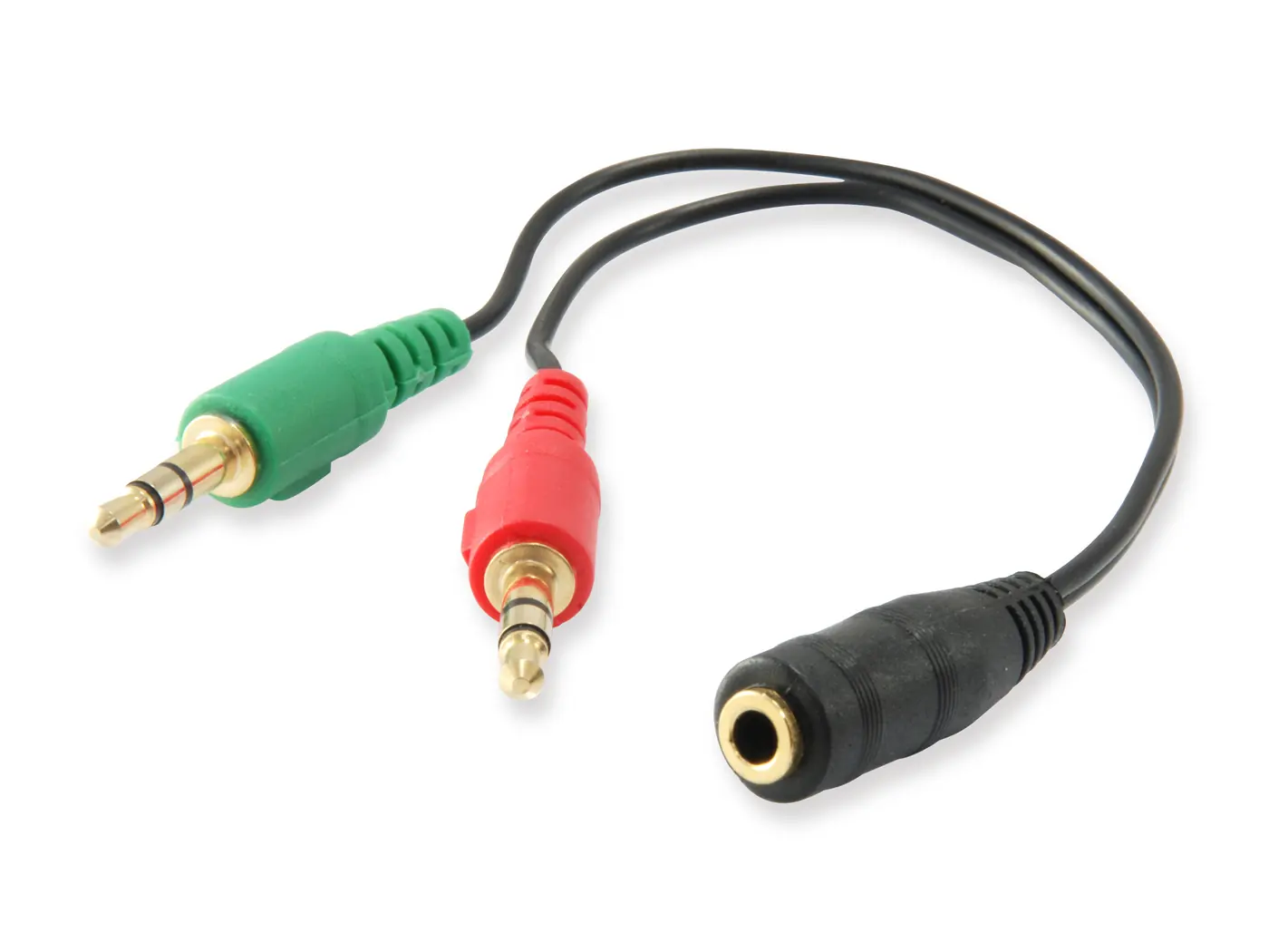 [147942] ADATTATORE AUDIO FEMALE VS 2 MALE