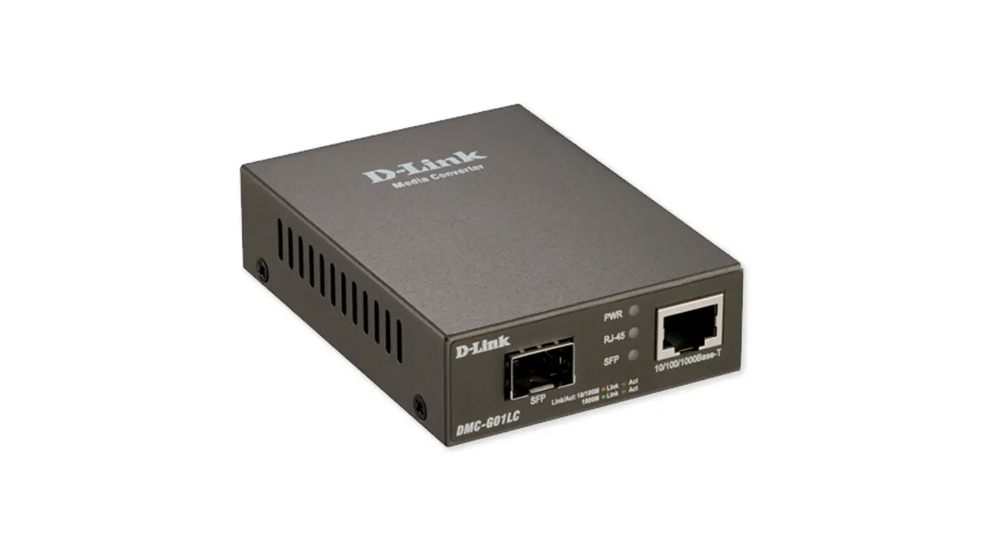 [DMC-G01LC] 10/100/1000 TO SFP STANDALONE MEDI