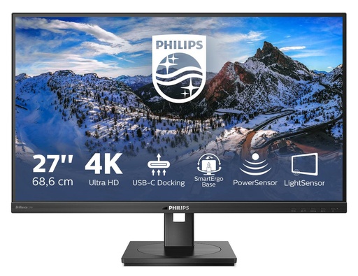 [279P100] 27 IPS 4K USB-C DOCKING ERGON
