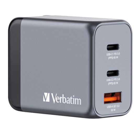 [32201] GAN CHARGER 3 PORT 65W