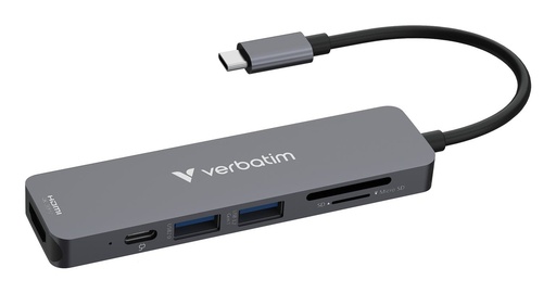 [32156] USB C MULTIPORT HUB 6 PORTE CARDREA