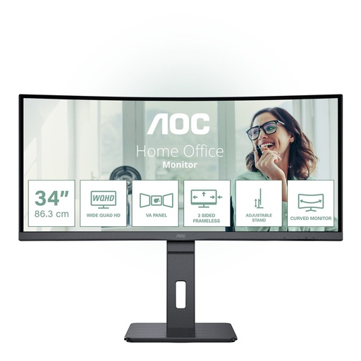 [CU34P3CV] MONITOR 34'' CURVED 21:9 PRO-LINE