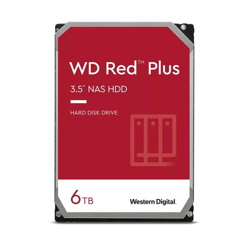 [WD60EFPX] WD RED PLUS  3.5P 6TB 128MB (DK)