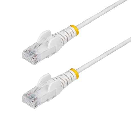 [N6PAT15MWHS] CAVO SLIM CAT6 BIANCO DA 15M