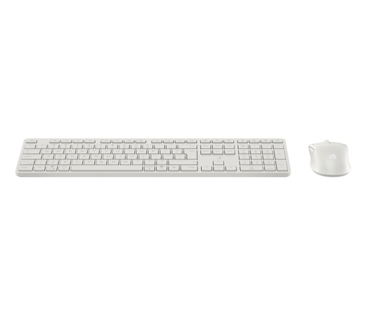 [BE1M6AA] KIT MOUSE TASTIERA HP 495C WHITE
